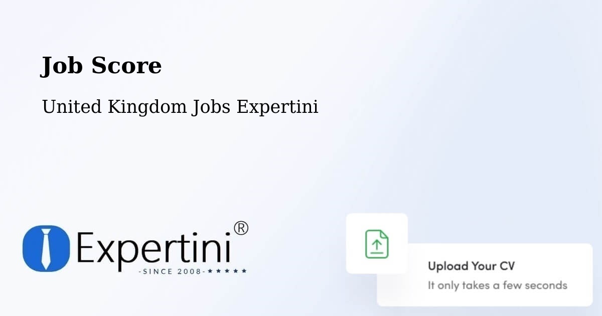 Job Score & Job Description Score Tool – Worksop - United Kingdom Jobs Expertini